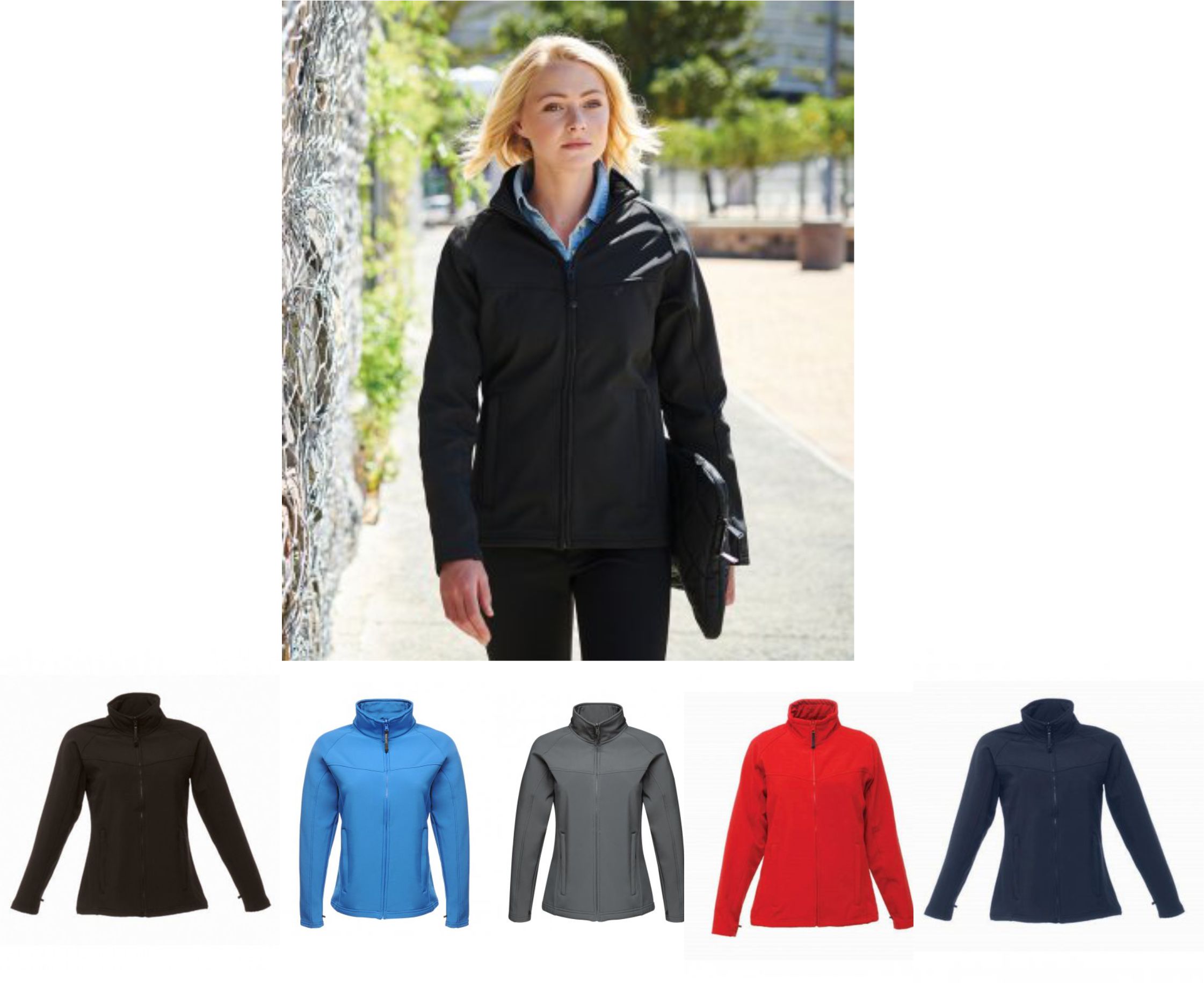 Regatta RG151 Womens Uproar Softshell Jacket  Regatta RG151 Womens Uproar Softshell Jacket